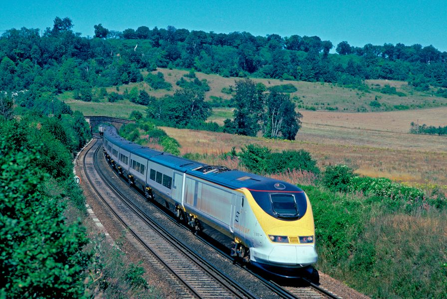 373013+373014 Polhill, Kent 5th August 1995