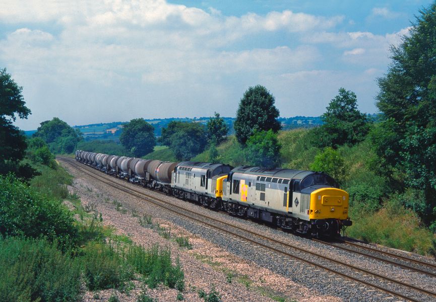 37669+37674 Whiteball 8th July 1995