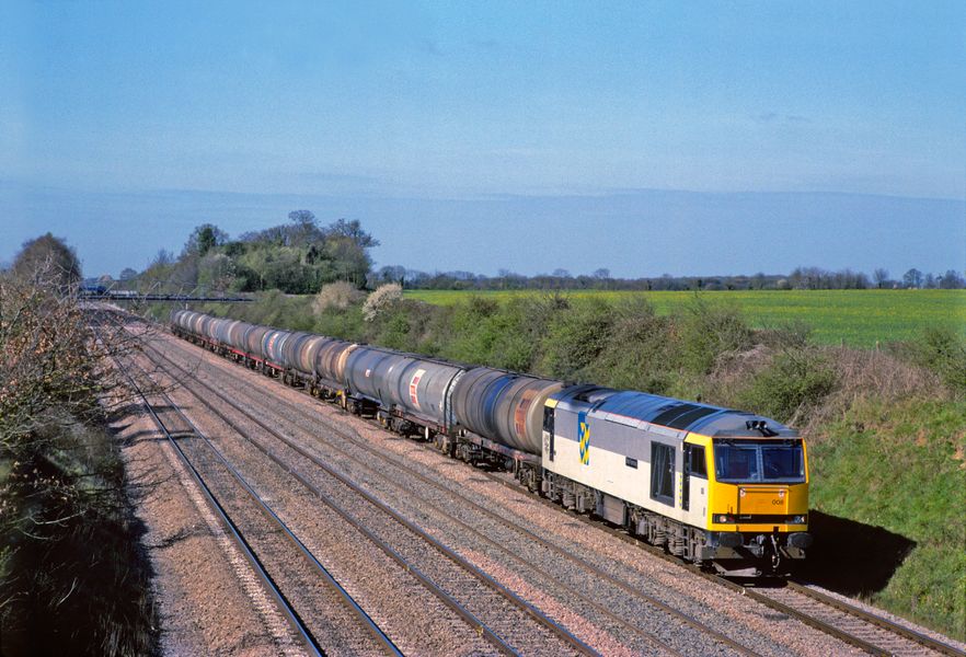 60008 Shottesbrook on the 8th April 1995