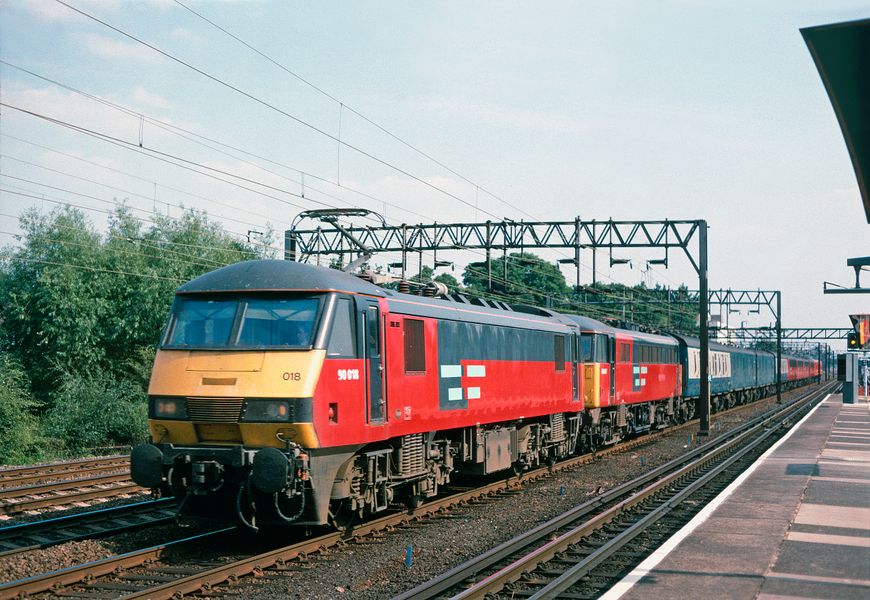 90018+86417 South Kenton 21st July 1994