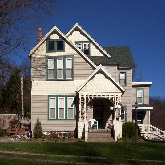 Front of White Farm House