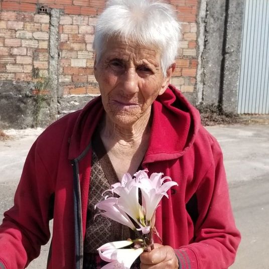 Spanish Woman with Lilies