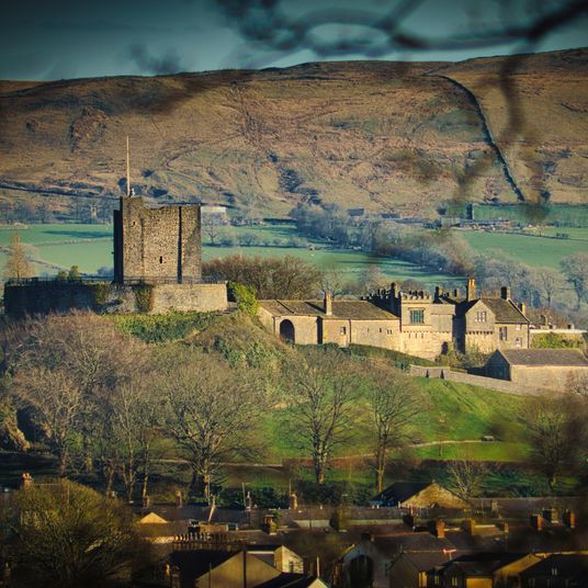 Clitheroe castle.