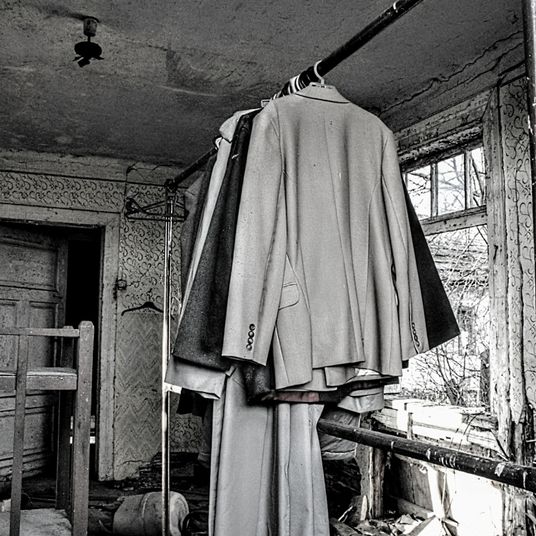Abandoned old house content