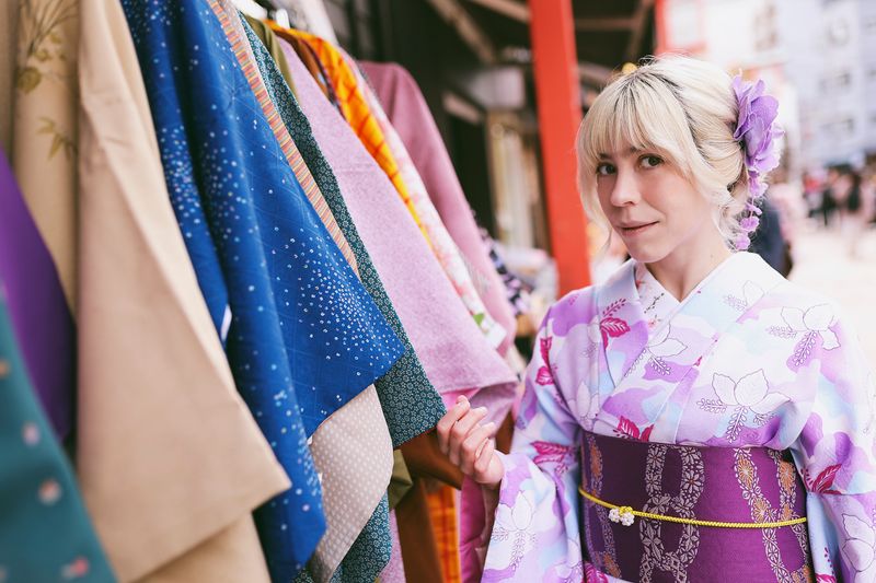 Elegant Spring Kimono in Bloom