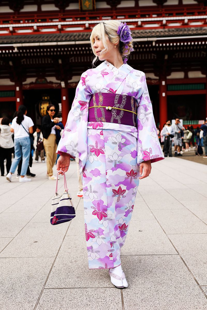 Elegant Spring Kimono in Bloom