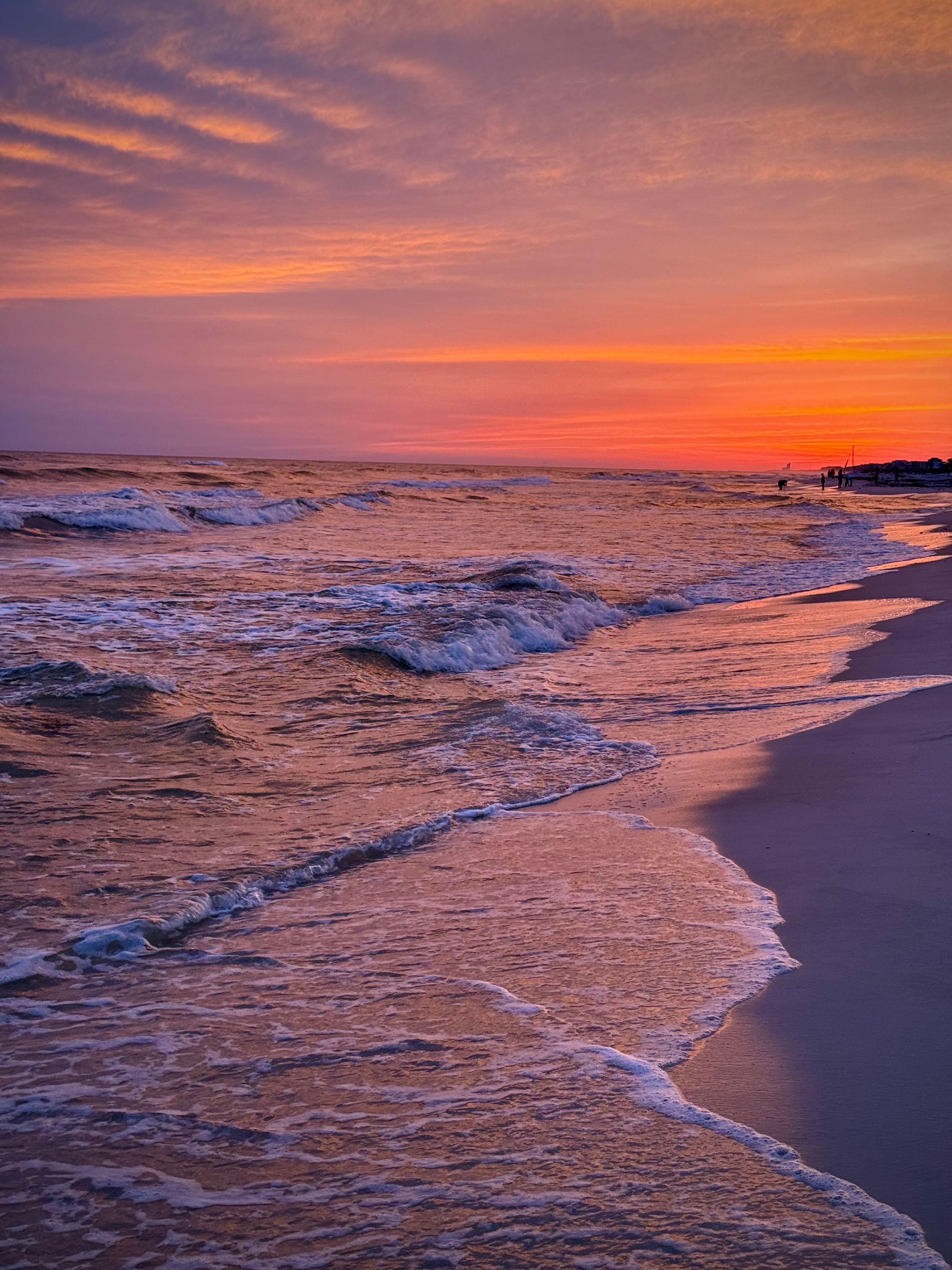 Santa Rosa Beach Sunset Splendor by Lmplatt1 | Clickasnap